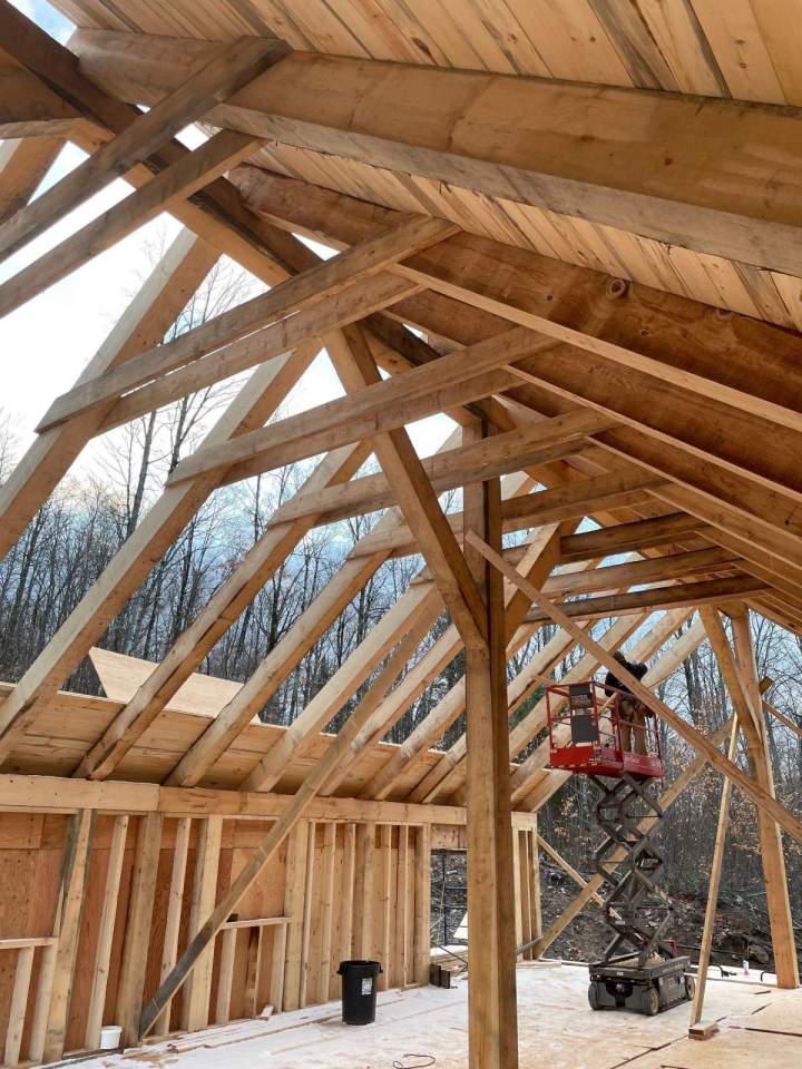 Poutres en bois solides Bellechasse Regional County Municipality