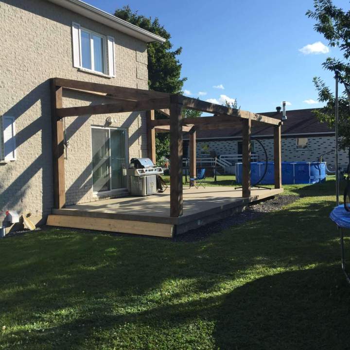 Aménagement extérieur en bois Bellechasse Regional County Municipality