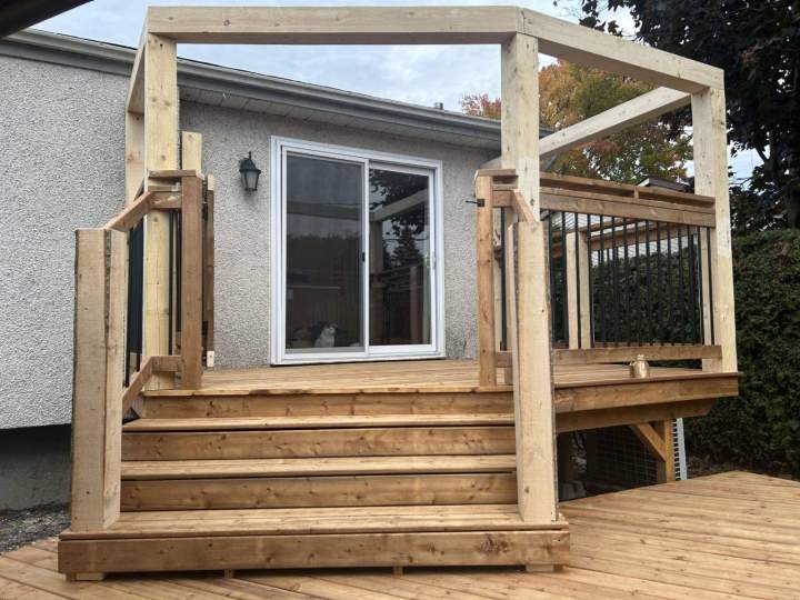 Aménagement extérieur en bois Bellechasse Regional County Municipality