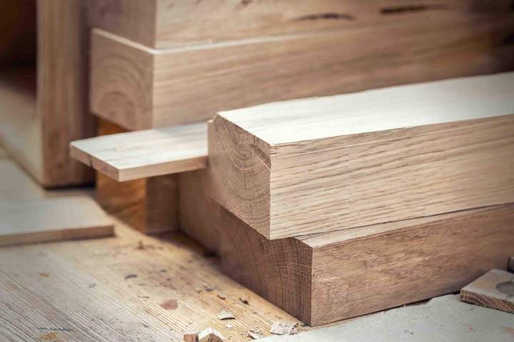 Assemblage de poutres en bois avec entailles d’angle Bellechasse Regional County Municipality